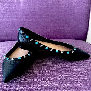Valentino Garavani Ballet Flat studs size 7.5